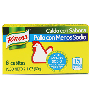 Knorr Chicken Low Sodium 24/6
