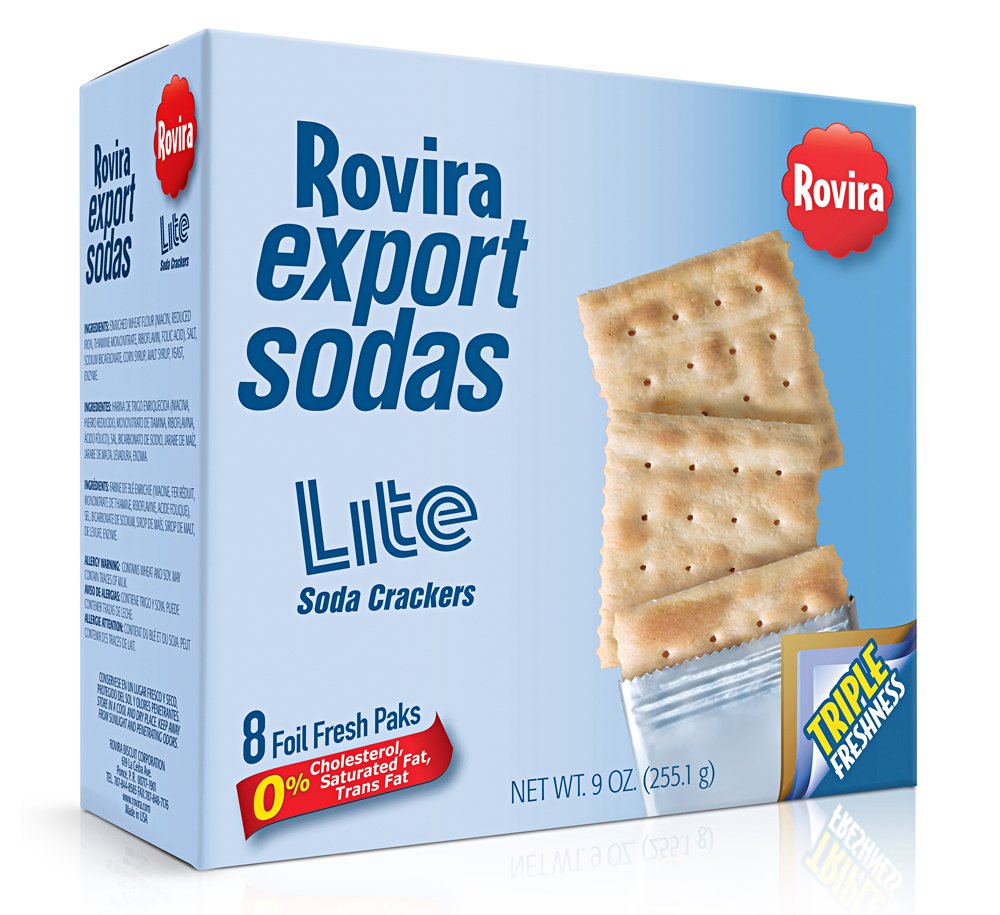Rovira Export Soda Lite FoilPak 6/8oz