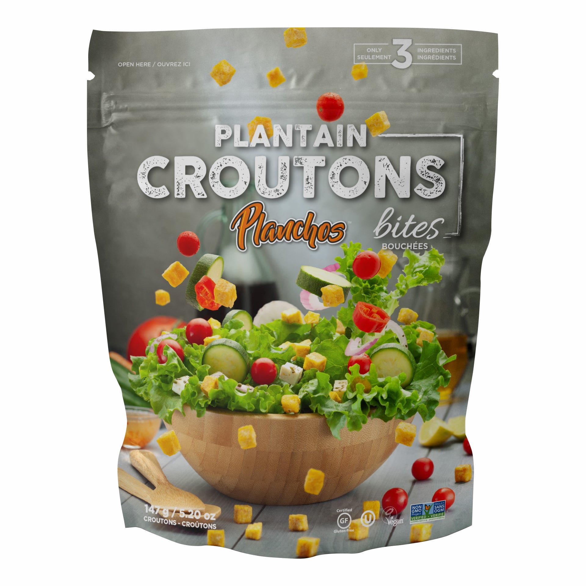 Plantain Croutons Planchos 12/5.19oz