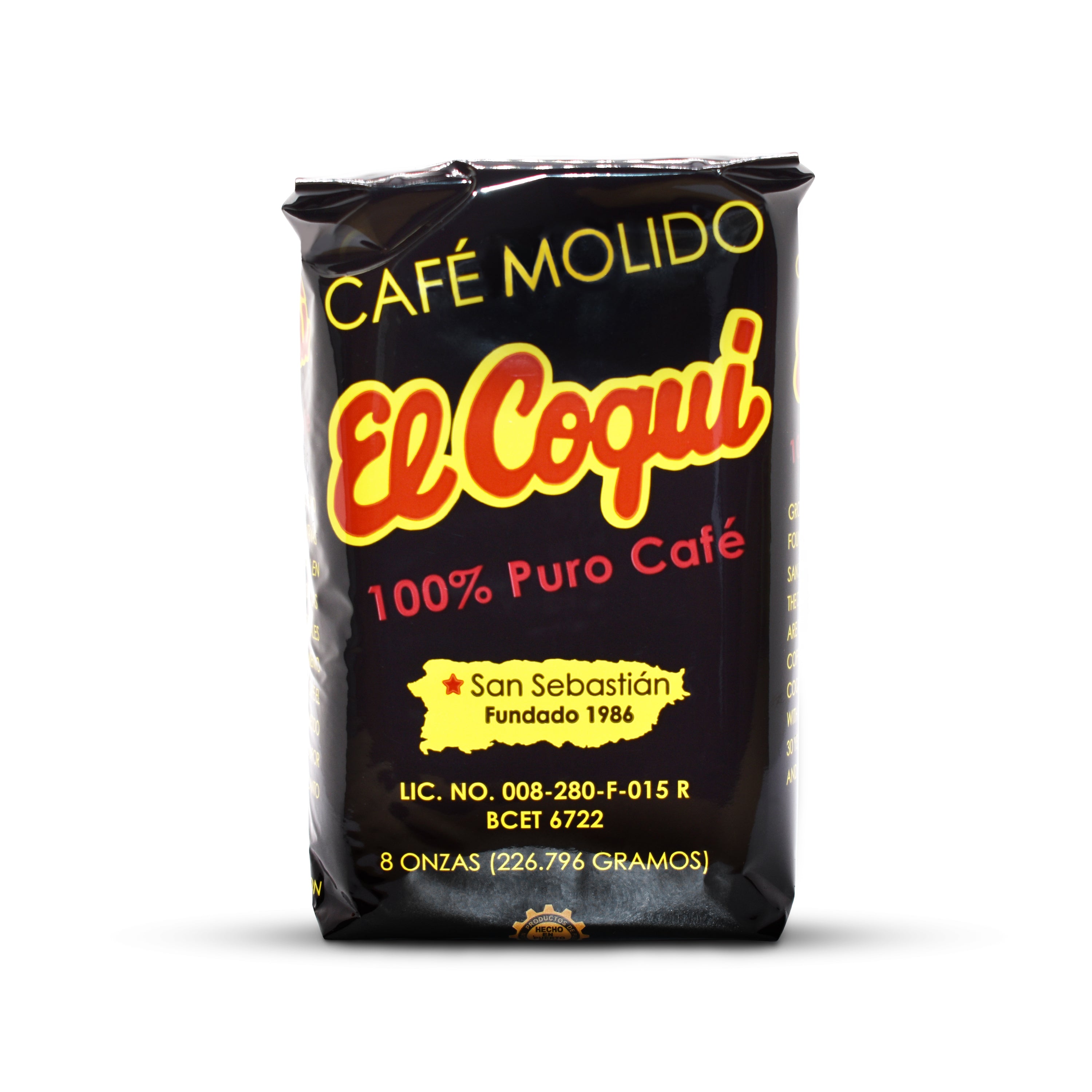 Cafe El Coqui 20/8oz.