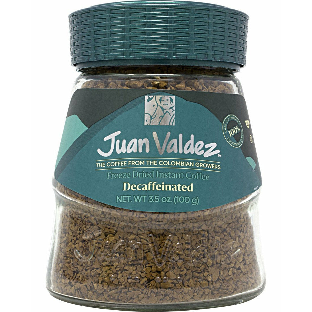 Juan Valdez Instant Decaf Freeze Dried Coffee 6/3.5oz